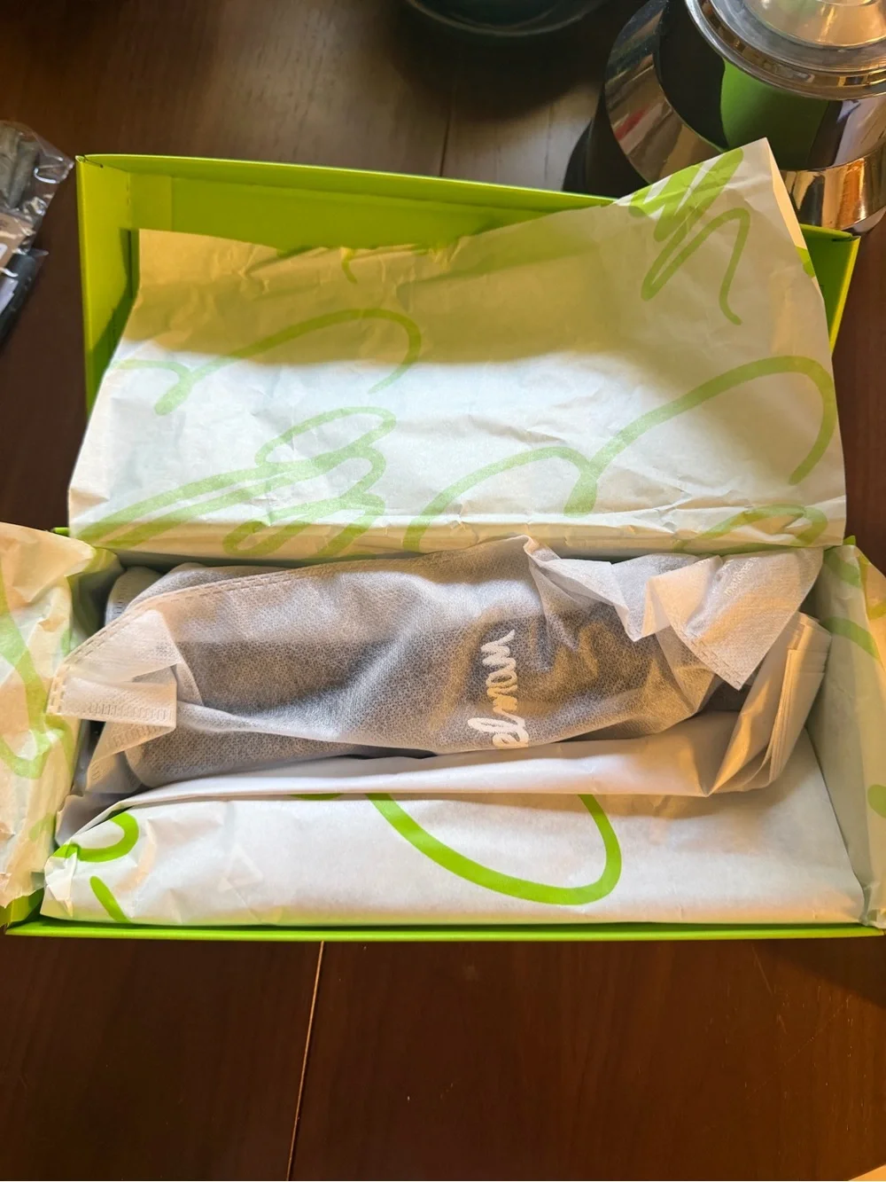 NIB Sam Edelman Ruthie Black Woven Leather Ballet Flats